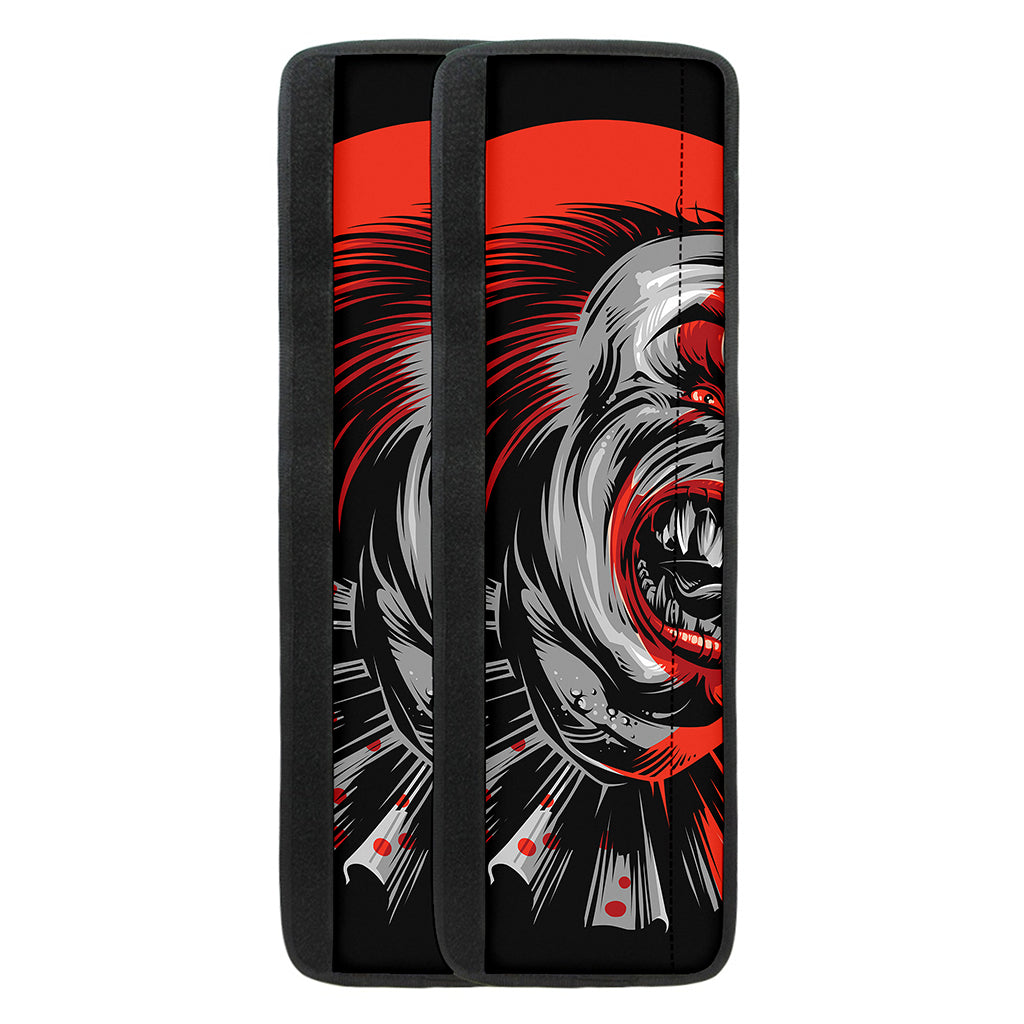 Evil Clown Print Refrigerator Handle Covers