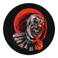Evil Clown Print Round Floor Mat