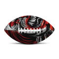 Evil Clown Print Rugby Ball