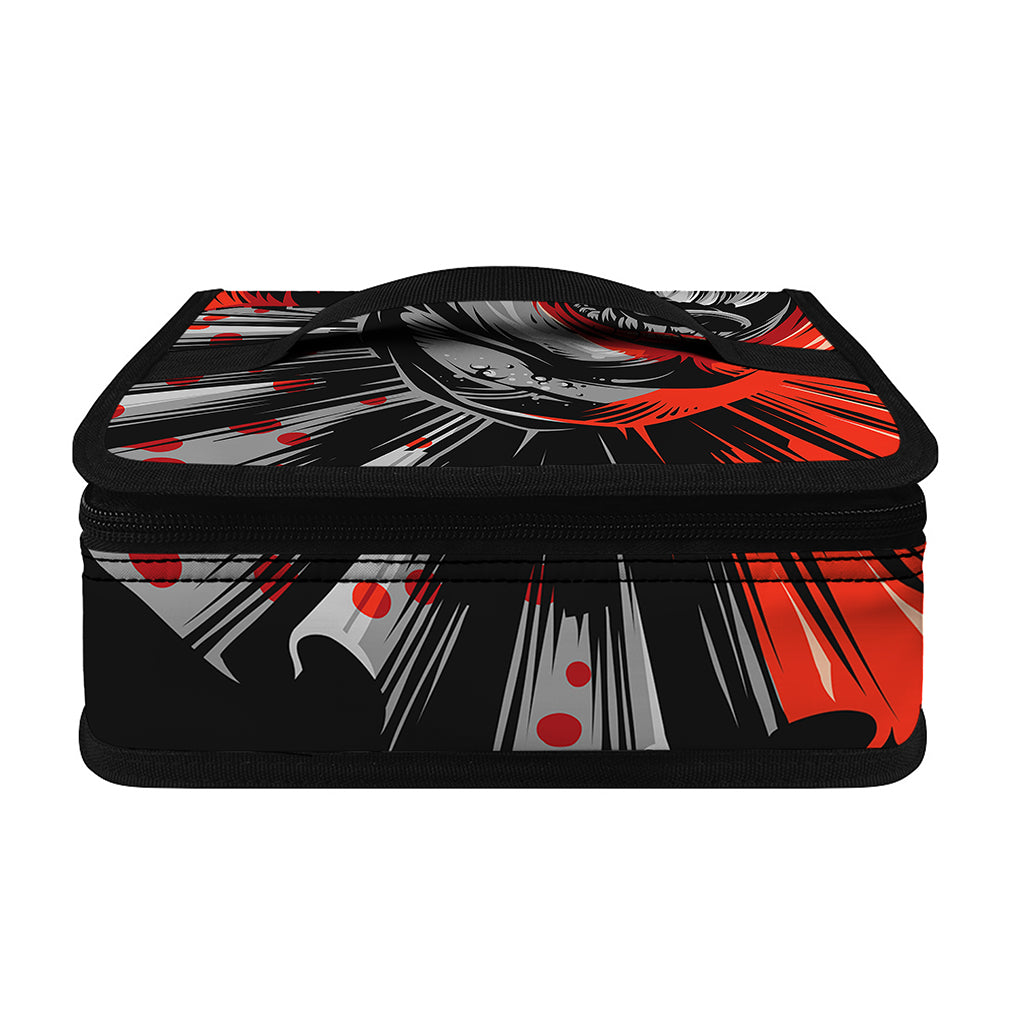 Evil Clown Print Small Lunch Bag