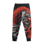 Evil Clown Print Sweatpants