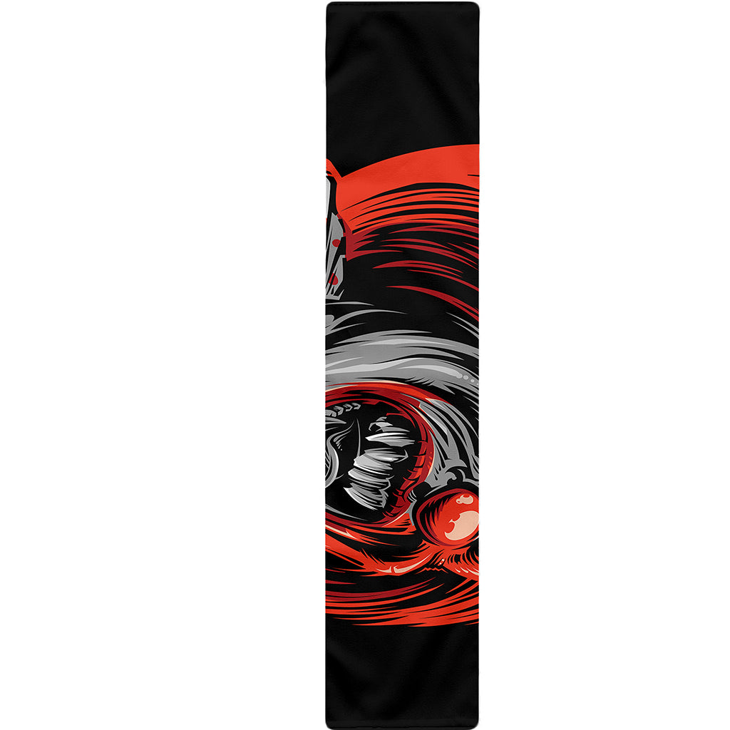 Evil Clown Print Table Runner