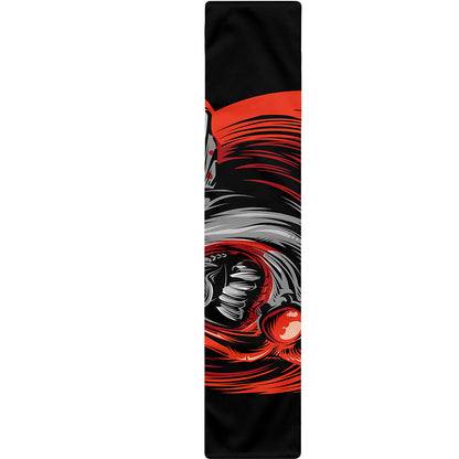 Evil Clown Print Table Runner