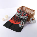 Evil Clown Print Towel