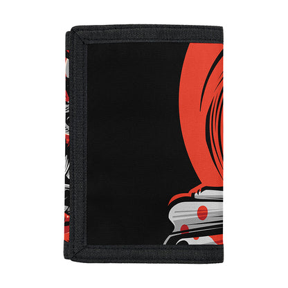 Evil Clown Print Trifold Wallet