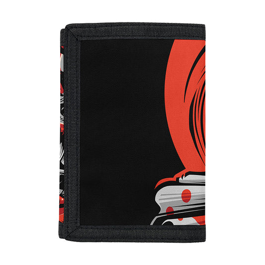 Evil Clown Print Trifold Wallet