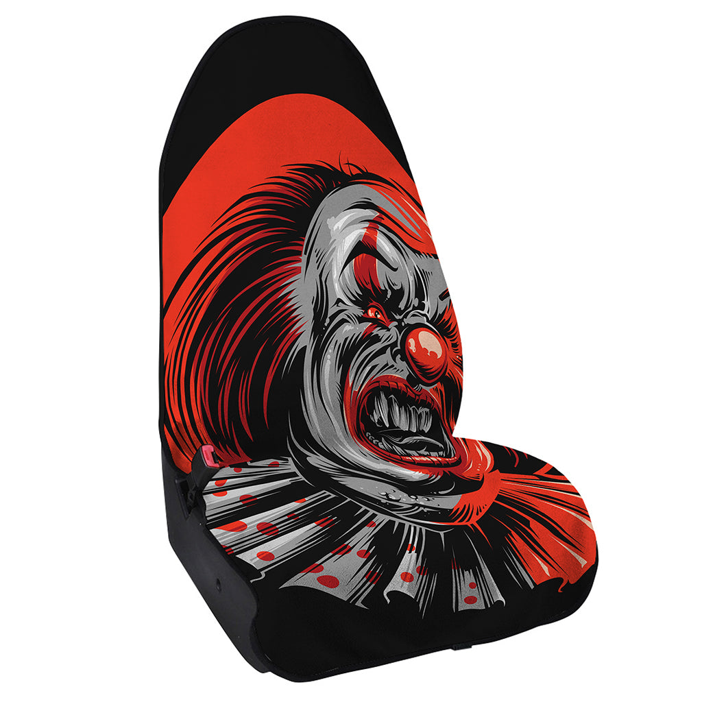 Evil Clown Print Waterproof Car Seat Cover