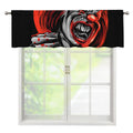 Evil Clown Print Window Valance