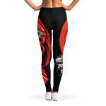 Evil Clown Print Women's Leggings