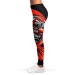 Evil Clown Print Women's Leggings