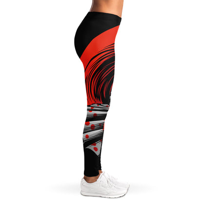 Evil Clown Print Women's Leggings