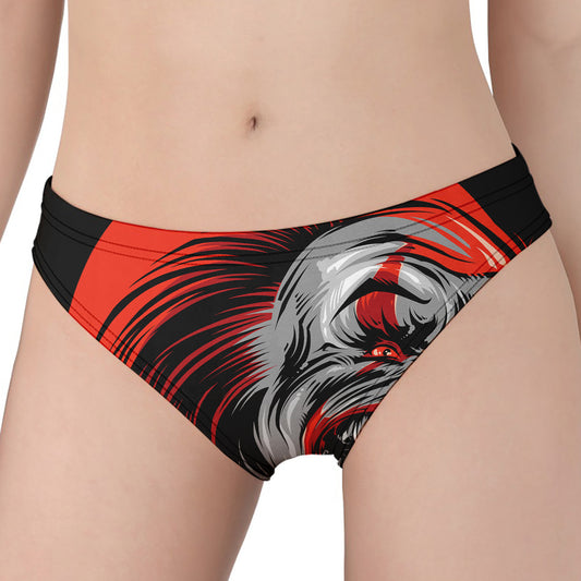 Evil Clown Print Women's Panties
