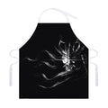 Evil Samurai Mask Print Adjustable Apron