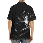 Evil Samurai Mask Print Aloha Shirt