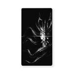 Evil Samurai Mask Print Baby Crib Sheet