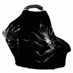 Evil Samurai Mask Print Baby Seat Cover
