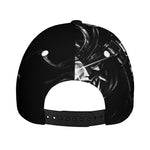 Evil Samurai Mask Print Baseball Cap