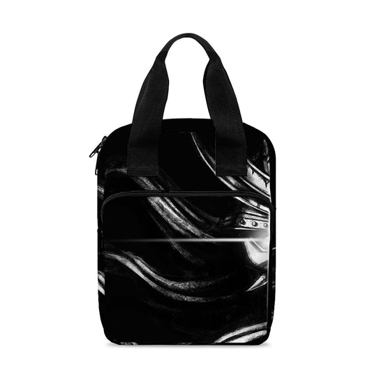 Evil Samurai Mask Print Bible Tote Bag