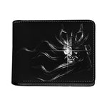 Evil Samurai Mask Print Bifold Wallet