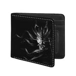Evil Samurai Mask Print Bifold Wallet