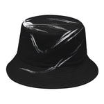 Evil Samurai Mask Print Bucket Hat