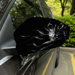 Evil Samurai Mask Print Car Side Mirror Covers