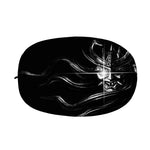Evil Samurai Mask Print Car Side Mirror Covers