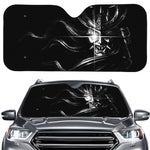 Evil Samurai Mask Print Car Windshield Sun Shade