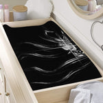 Evil Samurai Mask Print Changing Pad Cover