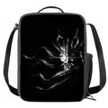 Evil Samurai Mask Print Crossbody Lunch Bag