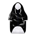 Evil Samurai Mask Print Dog Zip Up Hoodie