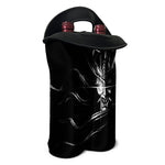 Evil Samurai Mask Print Double Neoprene Wine Tote