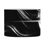 Evil Samurai Mask Print Drum Lamp Shade