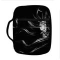 Evil Samurai Mask Print Front Pocket Bible Bag