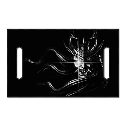 Evil Samurai Mask Print Golf Cart Seat Cover