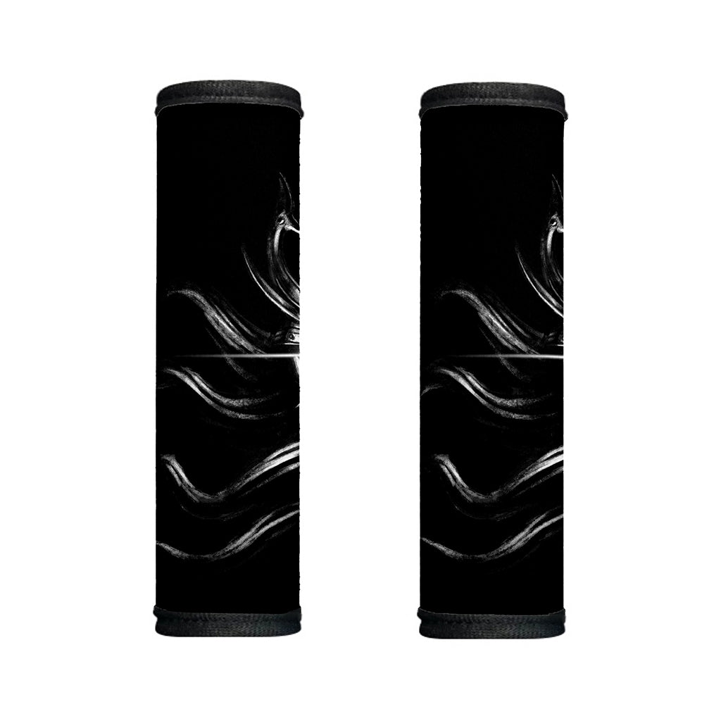 Evil Samurai Mask Print Handle Covers