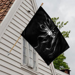 Evil Samurai Mask Print House Flag