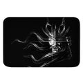 Evil Samurai Mask Print Indoor Door Mat