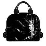 Evil Samurai Mask Print Insulated Lunch Bag