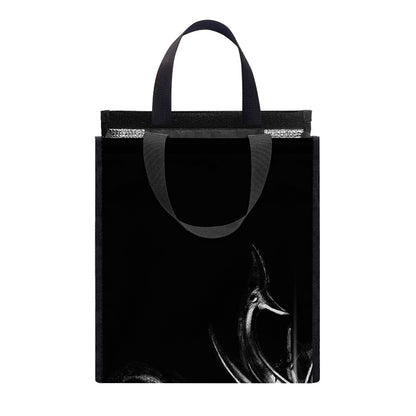 Evil Samurai Mask Print Insulated Lunch Tote