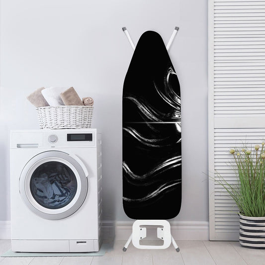 Evil Samurai Mask Print Ironing Board Cover
