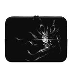 Evil Samurai Mask Print Laptop Sleeve