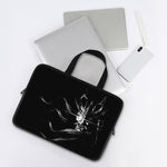 Evil Samurai Mask Print Laptop Sleeve With Handle