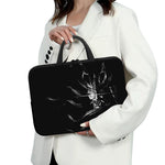 Evil Samurai Mask Print Laptop Sleeve With Handle