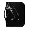 Evil Samurai Mask Print Leather Bible Cover