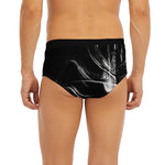 Evil Samurai Mask Print Men's Briefs