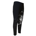 Evil Samurai Mask Print Men's Compression Pants