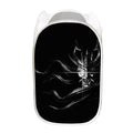 Evil Samurai Mask Print Mesh Laundry Hamper