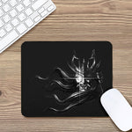 Evil Samurai Mask Print Mouse Pad