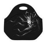 Evil Samurai Mask Print Neoprene Lunch Bag